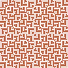 Brown seamless abstract geometric overlapping squares pattern