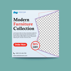 Social Media design or Instagram post template