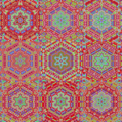 Vintage style seamless pattern background.