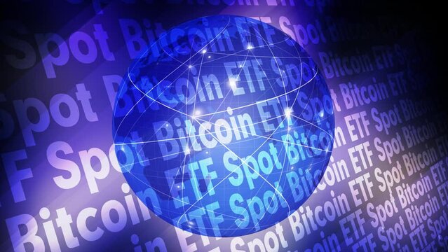 Digital money spot bitcoin etf and rotating world of crypto currency, etf, and bitcoin etf exploring future of exchange traded funds and value of digital investment