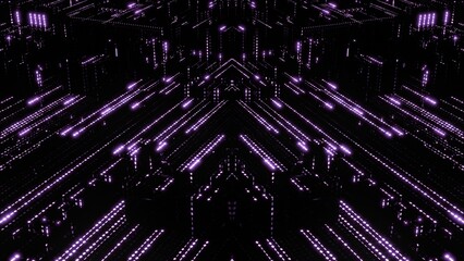 Datentransfer, Stadt, Großstadt, dunkel, Nacht, Internet, pink, magenta, lila, SSL, Verschlüsselung, Sicherheit,  Internetleitung, Glasfaser, FTTH, Server,  Hacking, Backup, binär