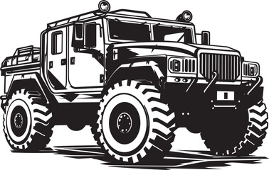 Militant Pathfinder Vector Army Symbol Battle Ready Expedition 4x4 Black Logo