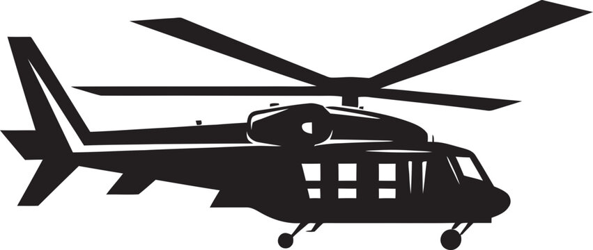 recommend clip art: Tactical Rotorcraft Black Emblematic Design Militant Huey Vector Army Chopper Symbol