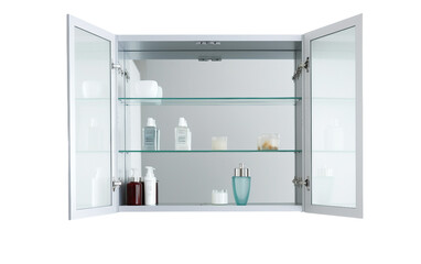 Medicine Cabinet isolated on transparent background.