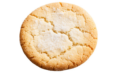 Sugar Cookie isolated on transparent background.
