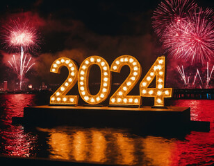 2024 new year fireworks