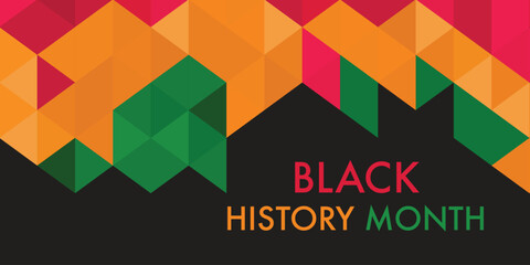 Black history month celebrate.  - obrazy, fototapety, plakaty