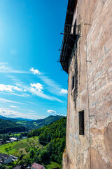 The beautiful Orava Castle is an important tourist attraction