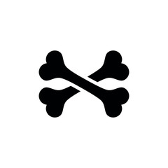 Bone Icon Vector Design Template