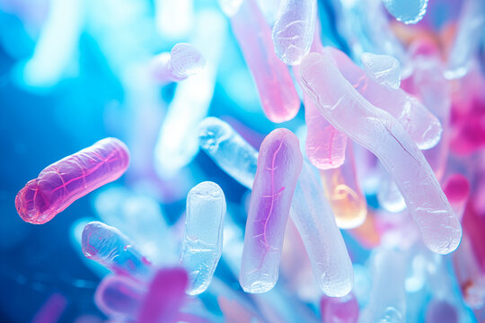 close up  bacteria Escherichia coli or Legionella pneumophila, biology science microscopic medicine