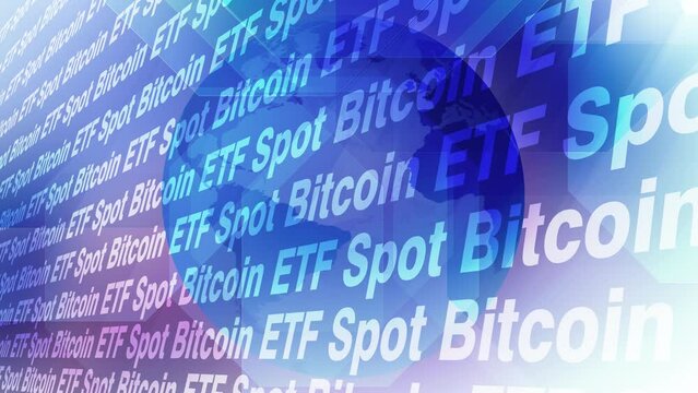 Spot bitcoin etf high fee digital money exchange traded fund etf that allows investors to buy and sell bitcoin as financial investment in rotating world of crypto and digital assets