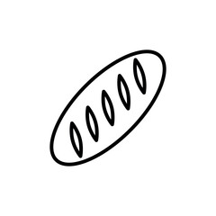 Bread Icon Vector Design Template