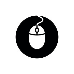 Computer Mouse Icon Vector Design Template