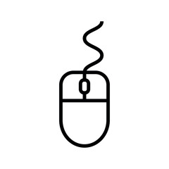 Computer Mouse Icon Vector Design Template