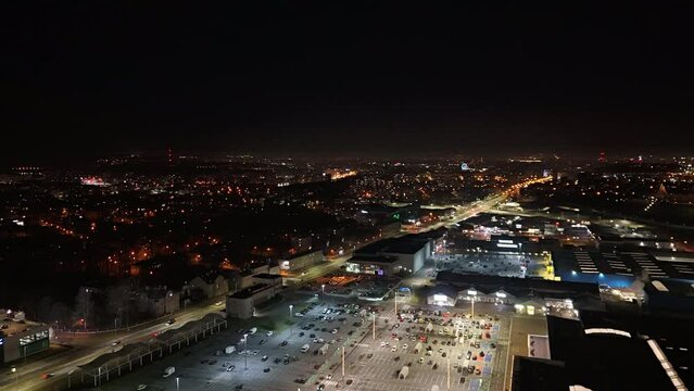 Zakopianka Short: Aerial Hyperlapse of Krak&oacute;w, Poland