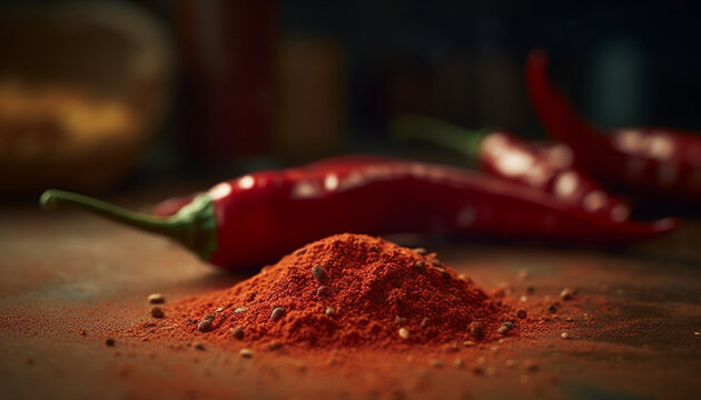 Spice up your cooking with organic chili pepper seasoning generated by AI