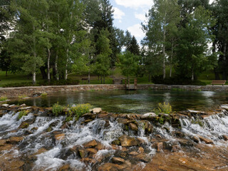 Giant Springs State Park in Great Falls, Montana