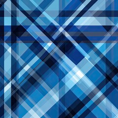 Blue Plaid Textile Pattern Tartan Cloth Crisscrossed Lines Checkered Cozy Rustic Sett Wallpaper Background Backdrop