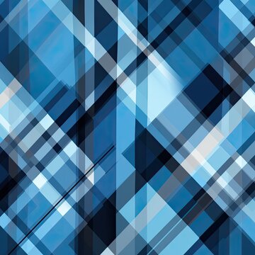 Emo Blue Plaid Textile Pattern Tartan Cloth Crisscrossed Lines Checkered Cozy Rustic Punk Sett Wallpaper Background Backdrop
