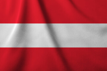Flag of Republic of Austria. National country symbol
