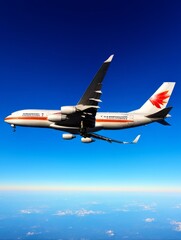 Obraz premium Airplane Flying