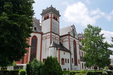 Fototapeta na wymiar Kirche Benediktinerabtei St. Matthias in Trier