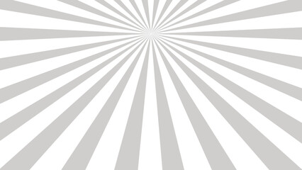 Grey and white sunburst background