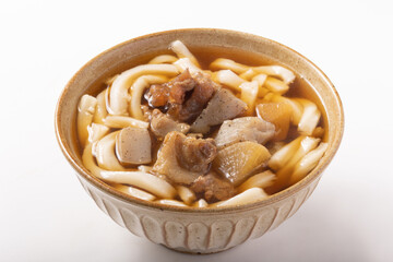 牛すじうどん