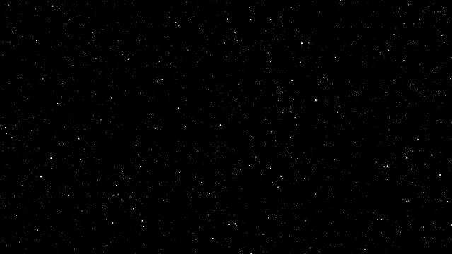 Stars are in the universe 4k animation