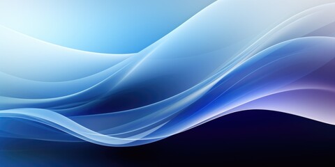 Fototapeta premium blue abstract background with white lines, in the style of sharp and angular, transparent layers, stripes and shapes, luminous compositions, shaped canvas, lightbox