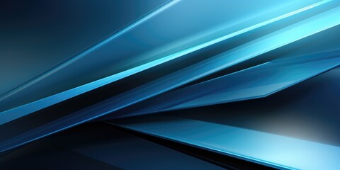 blue modern background with lines, in the style of sharp and angular, backlight