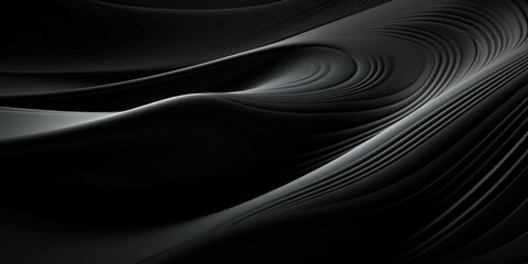 a black background that has some lines running through it, in the style of textured surface layers, poster, aluminum, striped, lightbox, subtle gradients, clean-lined