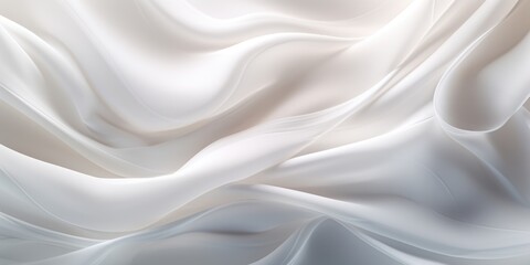 transparent waves and wavy waves pattern in whiteandwhite style, in the style of soft focus lens, large-scale canvas, playful use of light and shadow, soft-focus, shaped canvas
