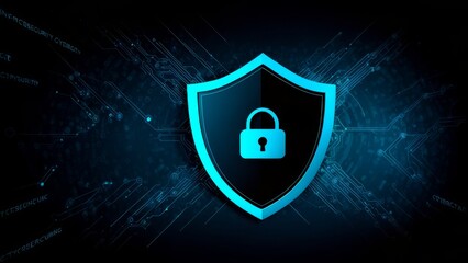 Fototapeta premium tech/cyber/security wallpaper