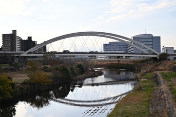 Naklejka premium 橋