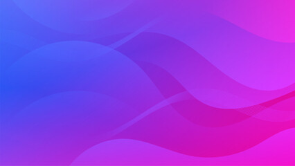 Abstract Gradient Purple Blue liquid background. Modern background design. Dynamic Waves. Fluid shapes composition. Fit for website, banners, brochure, posters