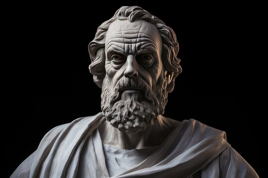 Herodotus statue, the "Father of History".