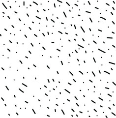 The dashes and dots form a texture or screentone similar to rain. - obrazy, fototapety, plakaty