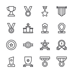 set of icons Reward and Badges