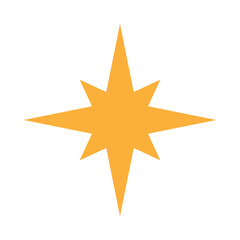 Obraz premium gold star element
