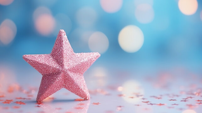 christmas star background HD 8K wallpaper Stock Photographic Image 