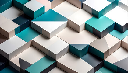 Abstract geometry-shaped square background
