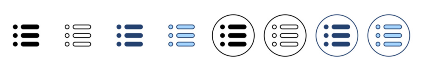 Menu icon vector. web menu sign and symbol. hamburger menu symbol