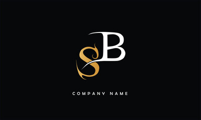 SB, BS, S, B Abstract Letters Logo Monogram