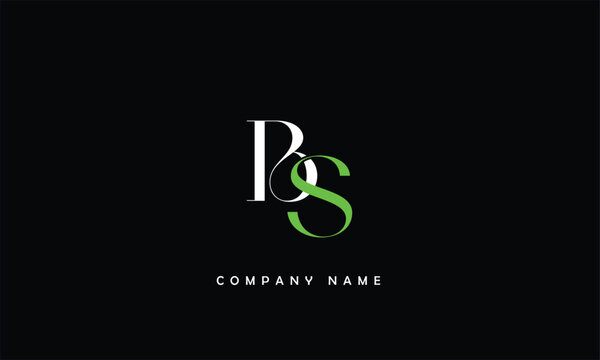 SB, BS, S, B Abstract Letters Logo Monogram