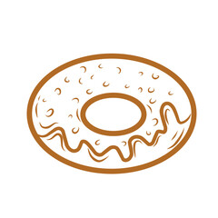 Illustration of a donut