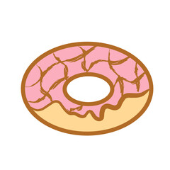 Illustration of a donut
