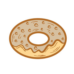 Illustration of a donut