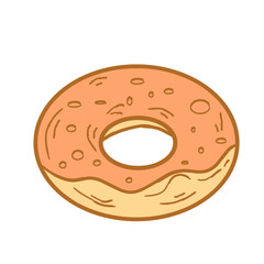 Illustration of a donut 