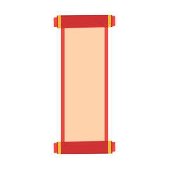 Chines epaper roll blessing. Paper scrolls with beautiful ornament and text place. Vector illustration.
By klerik78